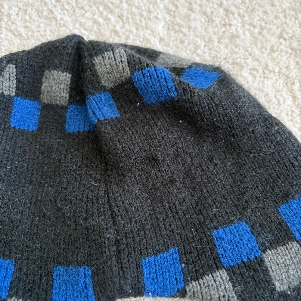 GAP Kids Skull Wing Hat and Scarf Set - Black and Blue